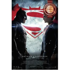 BATMAN V SUPERMAN DAWN OF JUSTICE ORIGINAL CINEMA MOVIE PRINT PREMIUM POSTER
