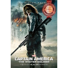 BUCKY CAPTAIN AMERICA THE WINTER SOLDIER 2014 CINEMA MOVIE PRINT PREMIUM POSTER