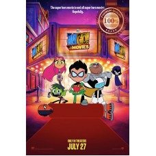 TEEN TITANS GO TO THE MOVIES 2018 OFFICIAL CINEMA MOVIE PRINT PREMIUM POSTER