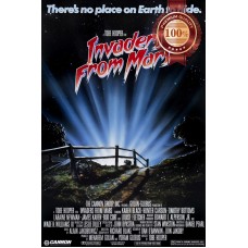 INVADERS FROM MARS 1986 80s ORIGINAL MOVIE CINEMA PRINT PREMIUM POSTER