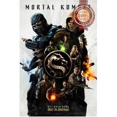 MORTAL KOMBAT 2021 ORIGINAL OFFICIAL CINEMA MOVIE FILM PRINT PREMIUM POSTER