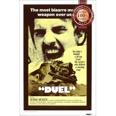 "DUEL" DUEL 1971 70s ORIGINAL RETRO CINEMA FILM MOVIE PRINT PREMIUM POSTER