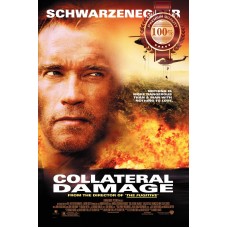 COLLATERAL DAMAGE SCHWARZENEGGER FILM ORIGINAL MOVIE PRINT PREMIUM POSTER