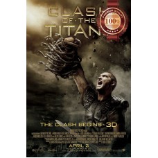 CLASH OF THE TITANS MEDUSA 2010 ORIGINAL CINEMA FILM MOVIE PRINT PREMIUM POSTER