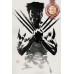 WOLVERINE X-MEN XMEN CLAWS ARTWORK FILM MOVIE WALL ART PRINT PREMIUM POSTER