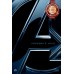 THE AVENGERS TEASER A ASSEMBLE ORIGINAL CINEMA MOVIE PRINT PREMIUM POSTER