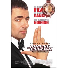 JOHNNY ENGLISH 2003 OFFICIAL ORIGINAL CINEMA MOVIE FILM PRINT PREMIUM POSTER