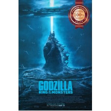 GODZILLA KING OF THE MONSTERS 2019 OFFICIAL CINEMA MOVIE PRINT PREMIUM POSTER