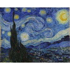 LARGE THE STARRY NIGHT VINCENT VAN GOGH OIL PAINTING ART PRINT PREMIUM POSTER