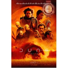 DUNE PART 2 CAST 2024 THEATRICAL ORIGINAL MOVIE CINEMA PRINT PREMIUM POSTER
