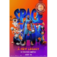 SPACE JAM A NEW LEGACY 2021 ORIGINAL OFFICIAL CINEMA MOVIE PRINT PREMIUM POSTER