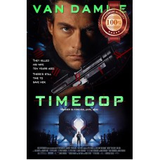 TIMECOP TIME COP VAN DAMME 1994 90s FILM MOVIE ORIGINAL PRINT PREMIUM POSTER