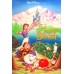 BEAUTY AND THE BEAST DISNEY CARTOON 1991 ORIGINAL MOVIE PRINT PREMIUM POSTER