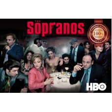 THE SOPRANOS CAST CHARACTERS TV SHOW ORIGINAL OFFICIAL PRINT PREMIUM POSTER