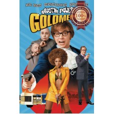 AUSTIN POWERS GOLDMEMBER 2002 MIKE MYERS MOVIE ORIGINAL PRINT PREMIUM POSTER