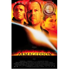 ARMAGEDDON 1998 90s ORIGINAL MOVIE CINEMA PRINT PREMIUM POSTER