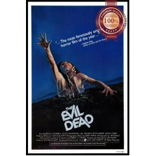 THE EVIL DEAD 1981 80s OFFICIAL ORIGINAL CINEMA FILM MOVIE PRINT PREMIUM POSTER