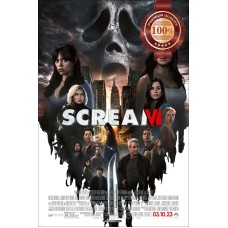 SCREAM VI 6 2023 CAST ORIGINAL OFFICIAL CINEMA MOVIE FILM PRINT PREMIUM POSTER