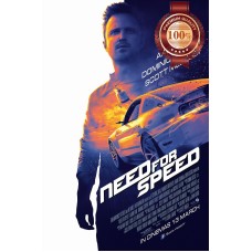 NEED FOR SPEED AARON PAUL 2014 MOVIE ORIGINAL ART PHOTO PRINT PREMIUM POSTER
