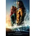 AQUAMAN STANDING DC OFFICIAL ORIGINAL CINEMA FILM MOVIE PRINT PREMIUM POSTER