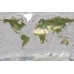 WORLD MAP OCEAN FLOOR SCAN HIGH RES 3D HOME DECOR ART PRINT - PREMIUM POSTER