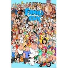 FAMILY GUY CHARACTERS CAST PETER GRIFFIN TV SHOW SERIES PRINT PREMIUM POSTER