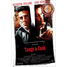 TANGO & CASH STALLONE AND OFFICIAL ORIGINAL MOVIE FILM PRINT PREMIUM POSTER