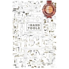 HAND TOOLS CHART DIAGRAM FOR MAN CAVE TOOL SHOP PHOTO PRINT PREMIUM POSTER