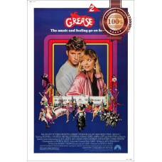 GREASE 2 1982 80s MUSICAL ORIGINAL CINEMA ART MOVIE FILM PRINT PREMIUM POSTER
