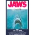 JAWS 1 1975 70s CLASSIC OFFICIAL ORIGINAL MOVIE FILM PRINT PREMIUM POSTER
