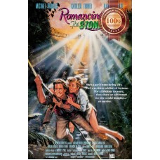 ROMANCING THE STONE 1984 80s CINEMA ORIGINAL MOVIE FILM PRINT PREMIUM POSTER