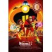 INCREDIBLES 2 II ORIGINAL OFFICIAL CINEMA MOVIE FILM PRINT PREMIUM POSTER