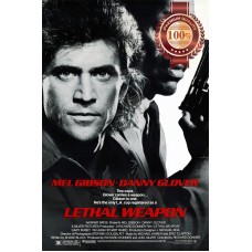 LETHAL WEAPON MEL GIBSON DANNY GLOVER CLASSIC MOVIE ART PRINT PREMIUM POSTER
