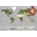 WORLD MAP OCEAN FLOOR SCAN HIGH RES 3D HOME DECOR ART PRINT - PREMIUM POSTER