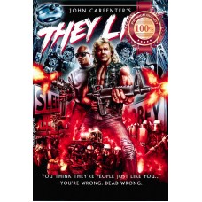 THEY LIVE ORIGINAL OFFICIAL JOHN CARPENTER FILM MOVIE PRINT PREMIUM POSTER