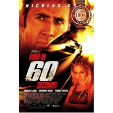 GONE IN 60 SECONDS 2000 OFFICIAL ORIGINAL CINEMA MOVIE FILM PRINT PREMIUM POSTER