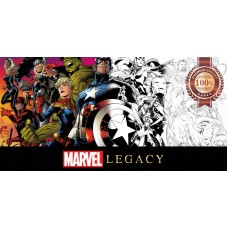 MARVEL LEGACY CHARACTERS DRAWING PAINTING ARTWORK ART PRINT PREMIUM POSTER