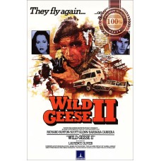 THE WILD GEESE II 2 1985 OFFICIAL ORIGINAL CINEMA MOVIE PRINT PREMIUM POSTER