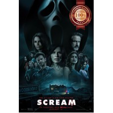 SCREAM 2022 CAST ORIGINAL OFFICIAL CINEMA MOVIE FILM PRINT PREMIUM POSTER