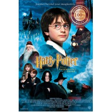 HARRY POTTER AND THE PHILOSOPHER'S STONE V2 OFFICIAL MOVIE PRINT PREMIUM POSTER