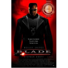 BLADE 1998 90s OFFICIAL ORIGINAL CINEMA MOVIE FILM PRINT PREMIUM POSTER