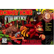 DONKEY KONG COUNTRY SNES ORIGINAL VIDEO GAME ART ARTWORK PRINT PREMIUM POSTER