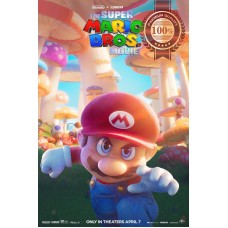 THE SUPER MARIO BROS MOVIE CHARACTER 2023 ORIGINAL CINEMA PRINT PREMIUM POSTER