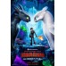 HOW TO TRAIN YOUR DRAGON 3 THE HIDDEN WORLD CINEMA MOVIE PRINT PREMIUM POSTER