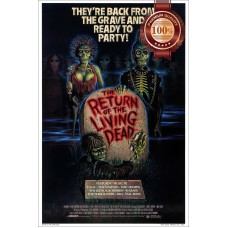 RETURN OF THE LIVING DEAD 1985 80s ORIGINAL CINEMA MOVIE PRINT PREMIUM POSTER