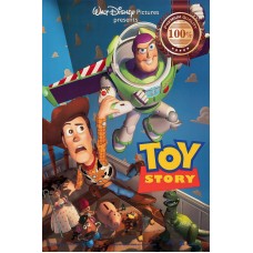 TOY STORY 1 DISNEY 1995 V2 OFFICIAL ORIGINAL CINEMA MOVIE PRINT PREMIUM POSTER