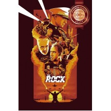 THE ROCK NEW ART 1996 90s ORIGINAL MOVIE FILM CINEMA PRINT PREMIUM POSTER