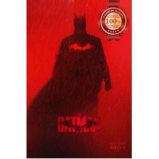 THE BATMAN 2022 RED DC ORIGINAL OFFICIAL CINEMA MOVIE FILM PRINT PREMIUM POSTER