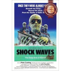 SHOCK WAVES 1977 70s ORIGINAL RETRO CINEMA FILM MOVIE PRINT PREMIUM POSTER