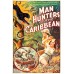 MAN HUNTERS OF THE CARIBBEAN 1936 30s ORIGINAL CINEMA MOVIE PRINT PREMIUM POSTER